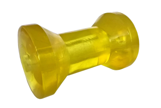 Rolna kýlová 5'' žlutá PVC, pr. 72/46 mm, d=16 mm, l=125 mm - DOPRODEJ
