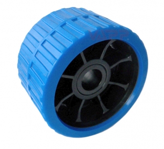 Rolna trupová DOMAR profi pr. 120 mm x 74 mm/otvor 21 mm PA/PU modrá