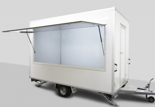 Prodejní stánek 250x203x230 cm - 1300 kg