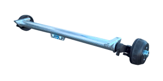 Náprava KNOTT GB 13 (1350 kg) b=1300 mm 200x50 (100x4) kovaná ramena