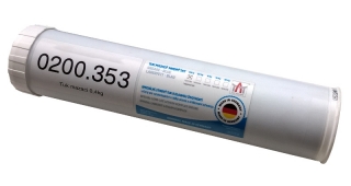 Vazelína/tuk mazací-modrý TAT, 400g, kartuš (pro kluzná ložiska)