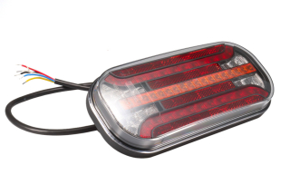 Svítilna Fristom FT-230 sdružená LED 12-36V, L/P-BL/BR/KO/CO/RZ, dynamický blinkr