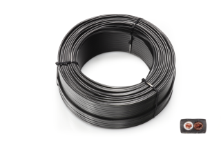 Kabel 2x0,75 mm2 plochý 5,7x3,6 mm pro spojky QS75 (Aspöck), balení 100 m