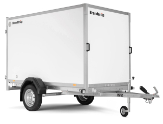 Skříňový přívěs Brenderup CD260UBD750 dveře 260x130x150