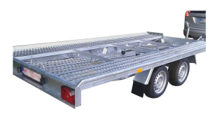 Přepravník automobilů - MARS - 450 x 200 cm, 2700 kg