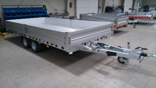 WIOLA Multitrailer 3000 KG 4100 X 2100 podlaha z hliníku integrované nájezdy 