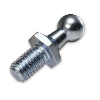 Čep kulového kloubu k plynové vzpěře BM, c=27mm, M8, ocel