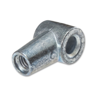 Oko k plynové vzpěře BM, pr. 10,1mm, c=25mm, pro závit M8, zamak