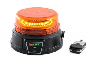 Maják magnetický LED AKU s dálkovým ovládáním 12/24V