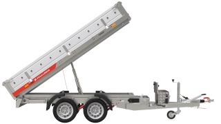 Kombinovaný hydraulický sklápěč TIPPER 3015/2, 3050 x 1540, 2700 kg