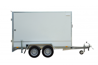 Skříňový přívěs Temared BOX 3015/2 - 300 x 147 x 180 2x750 kg