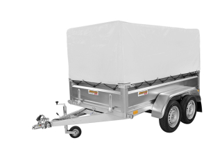 NEPTUN PRO 2x 750 kg - 236x129x45 cm + plachta s konstrukcí