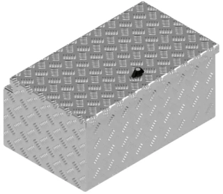 De Haan Ecoline V alu box 600x320x300 mm