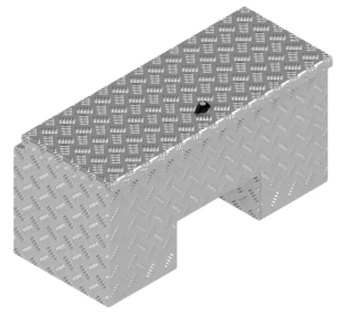 De Haan Ecoline V alu box 800x350x400 mm