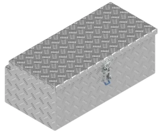 De Haan Ecoline S alu box 750x380x300 mm