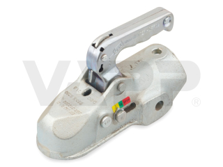 Tažná spojka WW 350 R-D pr. 65 mm, 3500 kg, vrt. 12,5 mm vrchní otvor, 14,5 mm boční otvor
