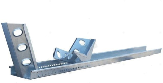 Držák motocyklu s automatickým zajištěním 2060/190mm pozink