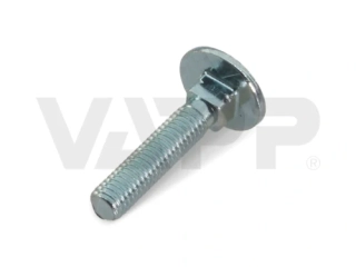 Šroub vratový M5x25, 4.8, zn, DIN 603/555
